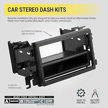 SOTAセット Amazon.com: Scosche TA2073B Double DIN or Single DIN with